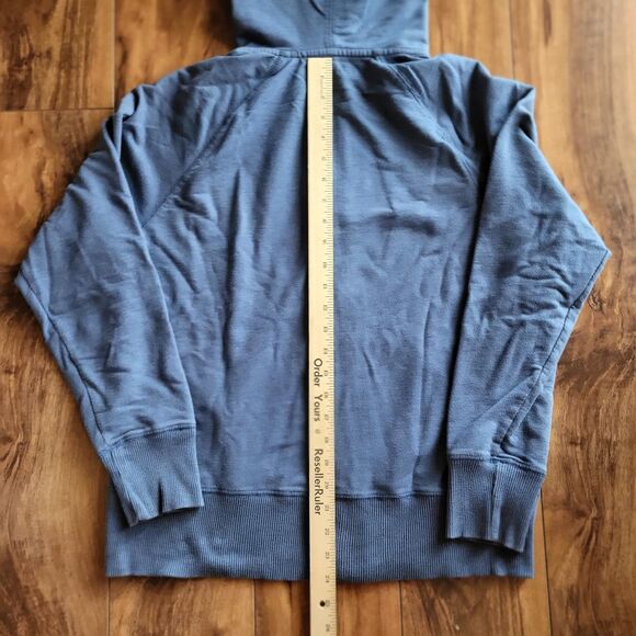 Disney Parks Hoodie Womens Large Blue Mickey Mouse Disneyland Resort Full Zip - Picture 8 of 10